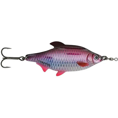 Dam Roach Spoon 9cm Fishing Blinker Lure - 32G - Purple -