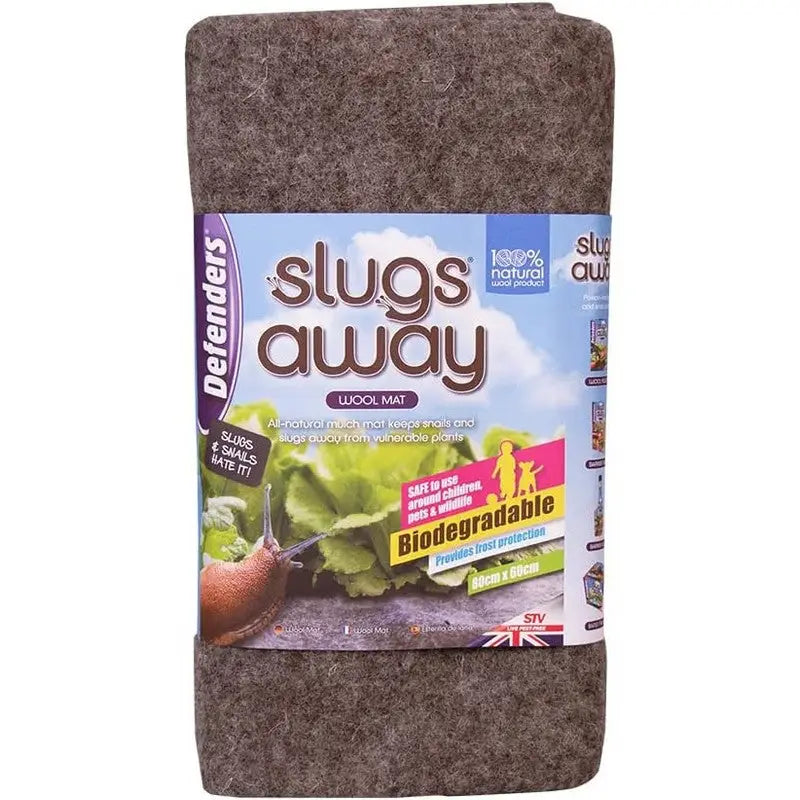 Defenders Slug Away Wool Mat - Small (87x60cm) - Gardening