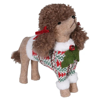 Delaney Christmas Dog - Seasonal & Holiday Decorations