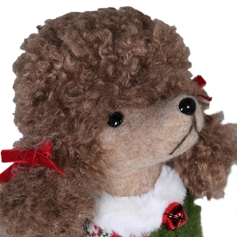 Delaney Christmas Dog - Seasonal & Holiday Decorations