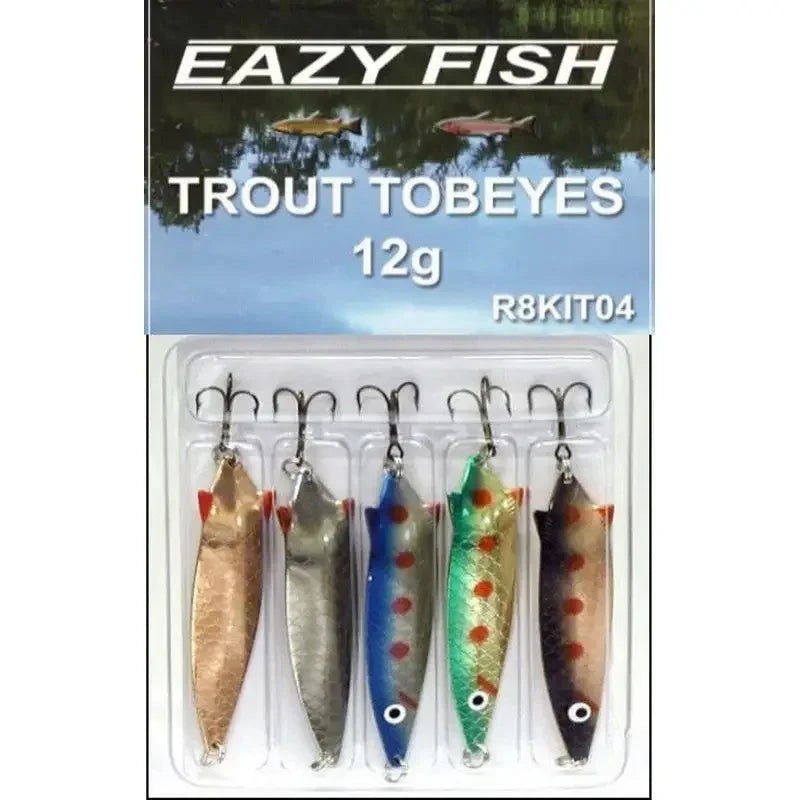 Dennett Eazy Fish 12G Trout Tobeye Kit 5 Pack - R8Kit04 -