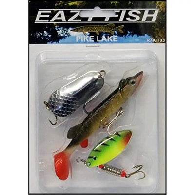 Dennett Eazy Fish Spinners Kit Size 3 - Pike Lake - Fishing