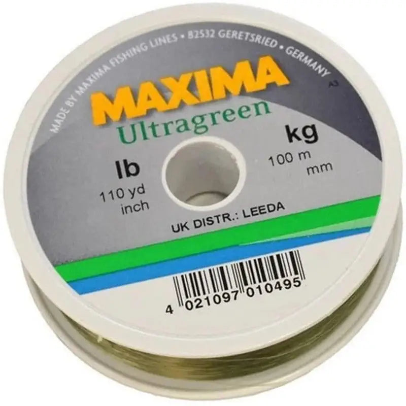 Maxima Ultragreen Fishing Line 100m (4 5 6 & 8lb Available