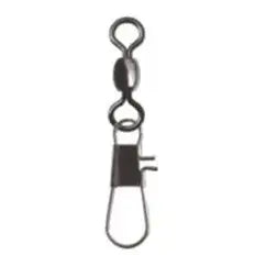 Dennett Nickel Crane Interlock Snap Swivels Size 1 10pcs