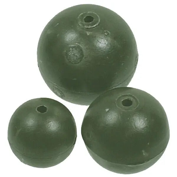 Dennett Round Lead Fishing Bullets Drilled (Non-Toxic) 2G -