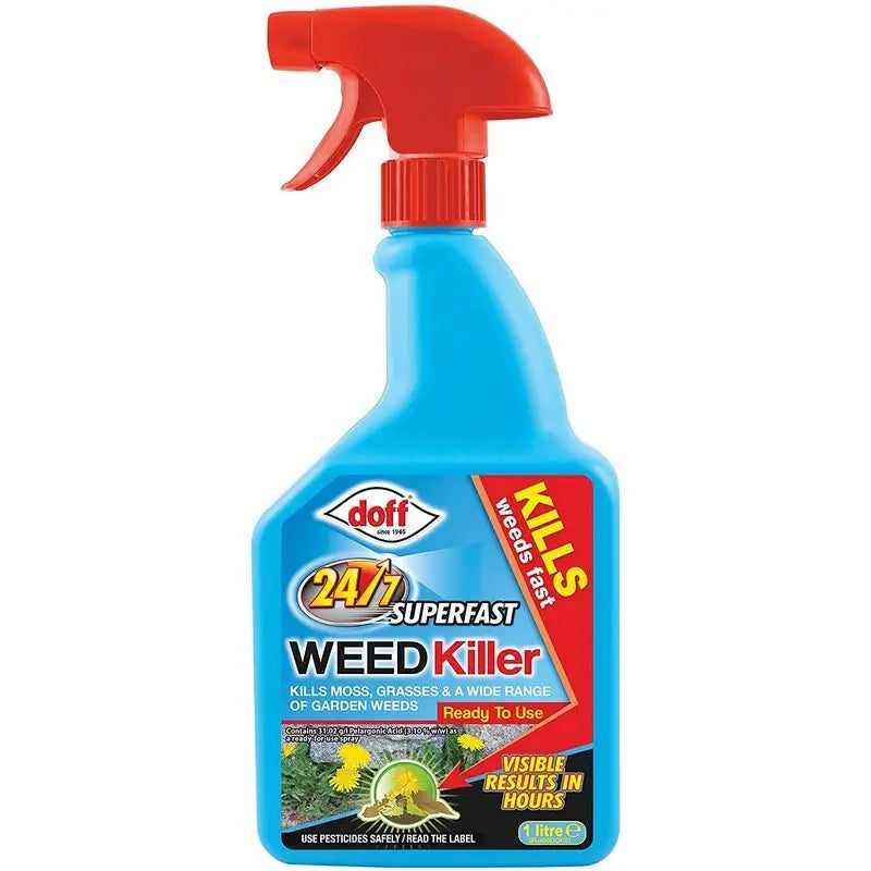 Doff 24/7 Superfast Weedkiller Ready To Use - 1 Litre -