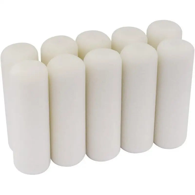 Draper 100mm Foam Paint Roller Sleeves - 4 Inch - 10 Pack