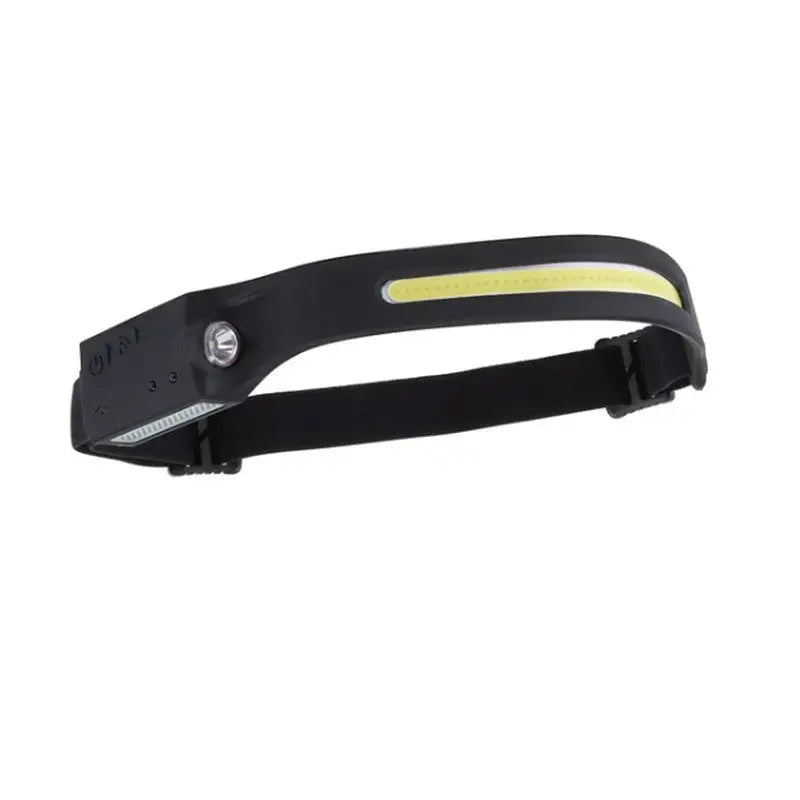 Draper 3W LED / COB Rechargeable Head Torch with Wave Sensor