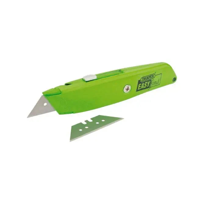 Draper Easyfind High Visibility Retractable Trimming Knife