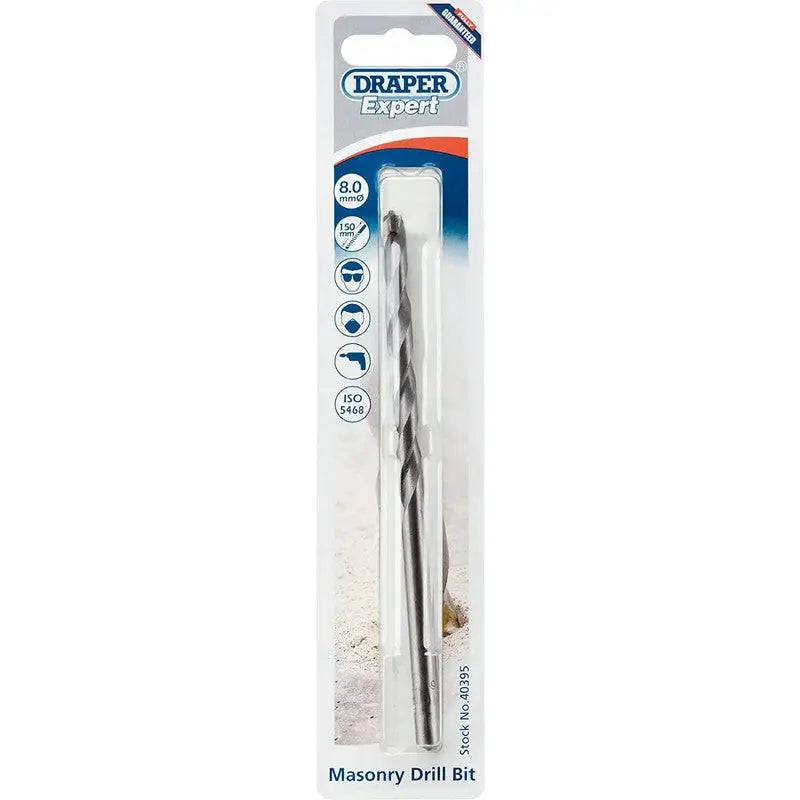 Draper Expert Masonry Drill Bit - 8mm x 150mm - Drill &