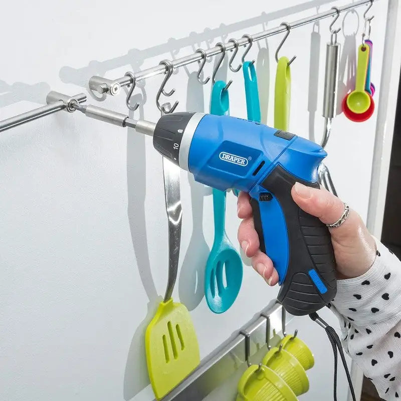 Draper Storm Force 3.6V Cordless Li-Ion Battery Screwdriver