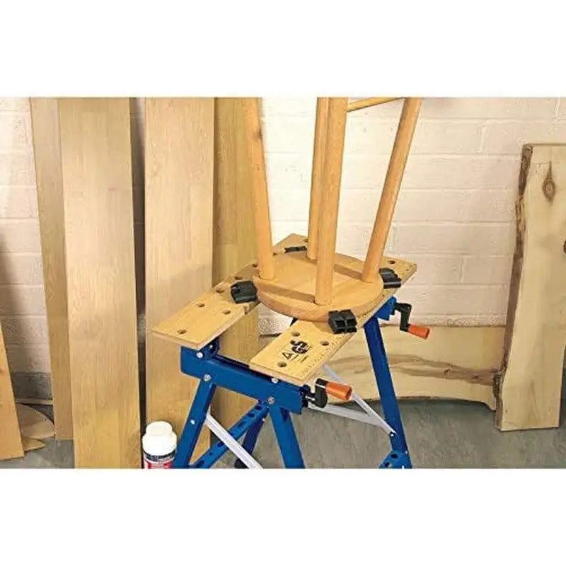 Draper Wooden Top with Markings Fold Down Work Bench - 600mm - Stewart ...