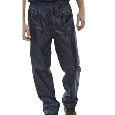 Dri Weatherproof Dry Navy Nylon Trousers - Medium - Fishing