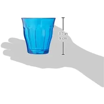 Duralex Picardie MultiColoured Glass Tumblers 25cl - 6 Pack