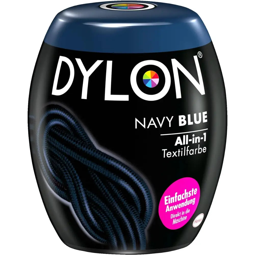 Dylon All-in-1 Fabric Dye Pods 350g - Navy Blue - Clothing
