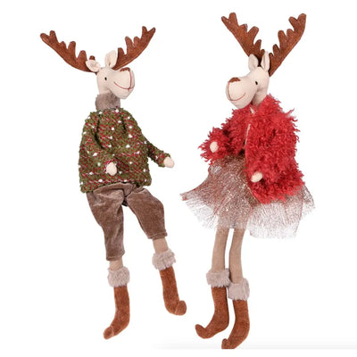 Dynamic Moose Fluffy Coat Female Seasonal >> Christmas >>