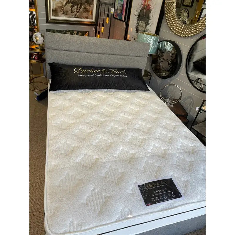 Easy Rest 2 Drawer Grey Divan Bed Set Including Mattress &