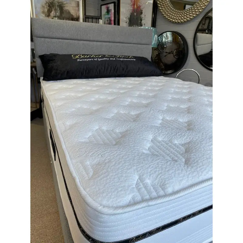 Easy Rest 2 Drawer Grey Divan Bed Set Including Mattress &