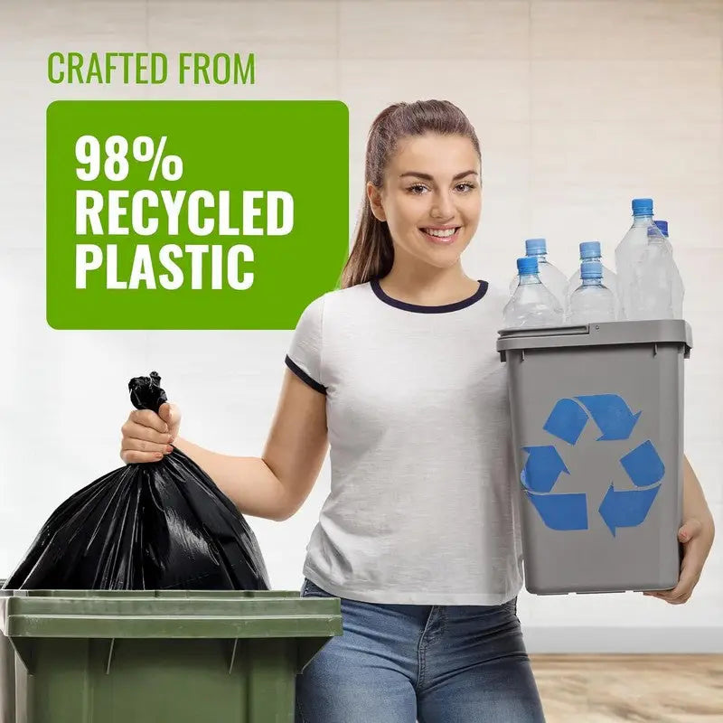 Ecobag Heavy Duty Refuse Sacks Extra Strong 10X100L