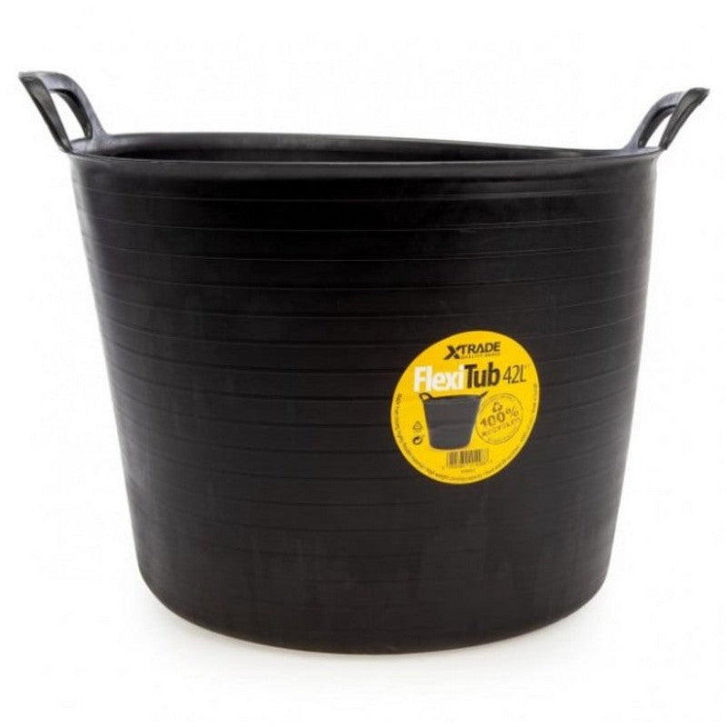 Xtrade FlexiTub 42L - Black 100% Recycled