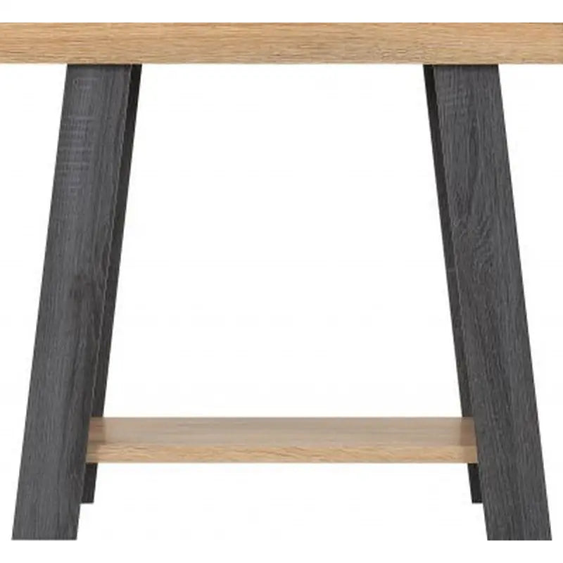 Eddie Side Table - Grey / Sonoma Effect - 45 X 60 X 55cm