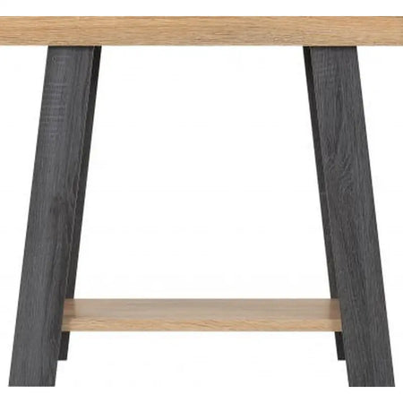 Eddie Side Table - Grey / Sonoma Effect - 45 X 60 X 55cm