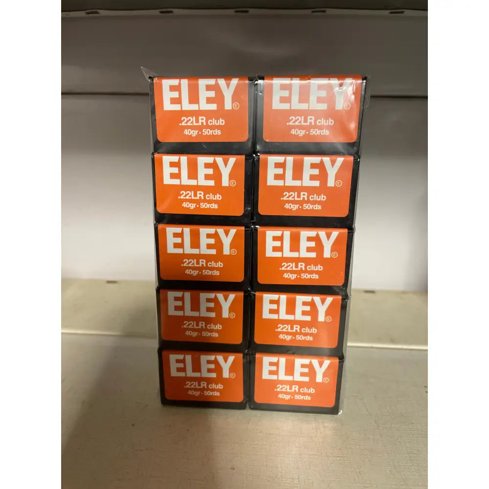 Eley.22 Long Rifle Rimfire Ammunition - Club / 500 Pack