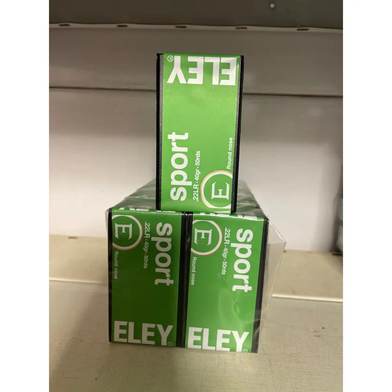 Eley.22 Long Rifle Rimfire Ammunition - Sport / 500 Pack