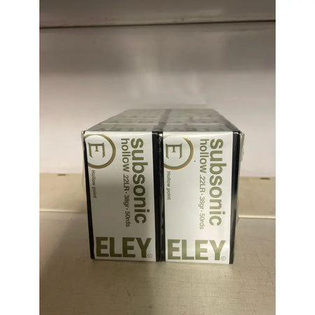 Eley.22 Long Rifle Rimfire Ammunition - Subsonic / 500 Pack