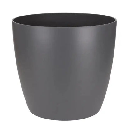 Elho Brussels Round Mini Anthracite 12.5cm - Gardening &