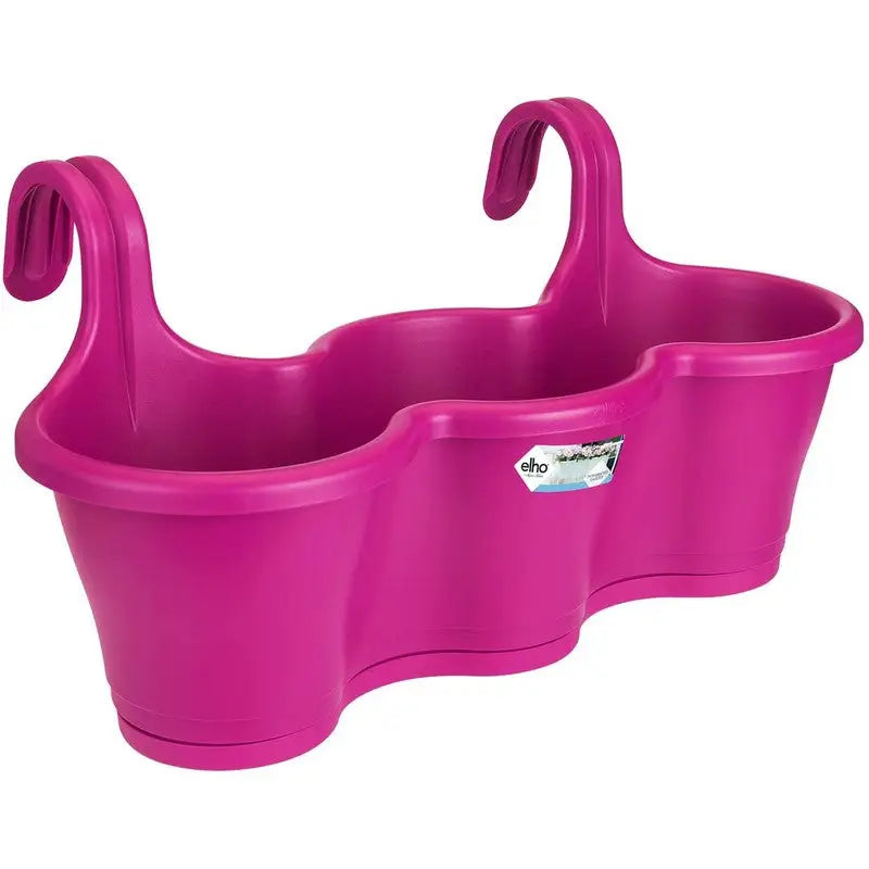 Elho Corsica Easy Hanger Trio Triple Fence Planter -