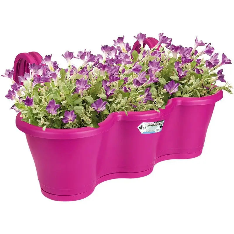 Elho Corsica Easy Hanger Trio Triple Fence Planter -