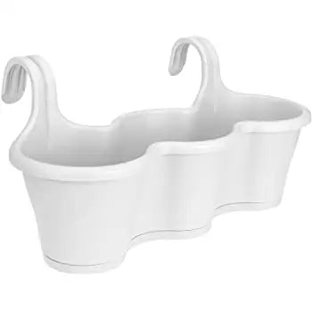 Elho Corsica Easy Hanger Trio Triple Fence Planter -