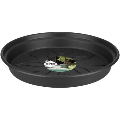 Elho Green Basics Saucer - 25cm - Black / Living Black