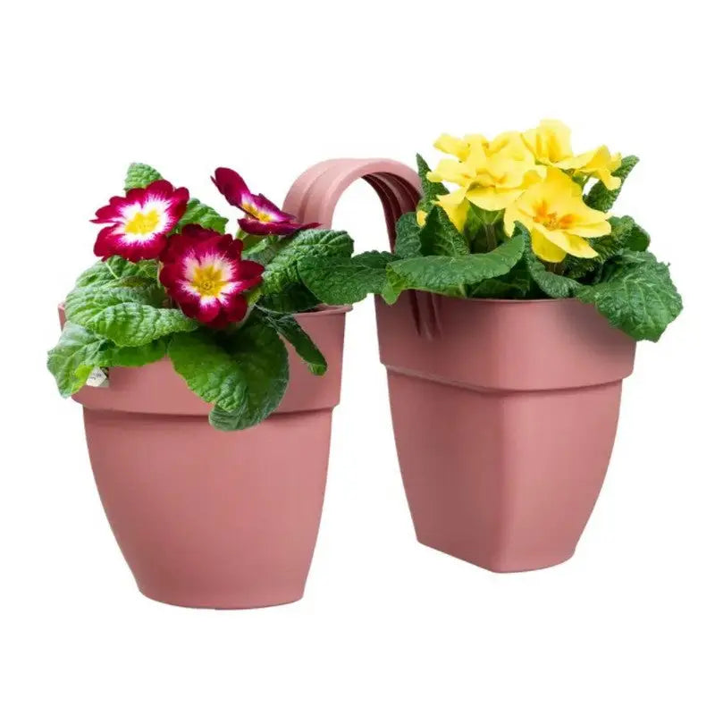 Elho Vibia Campana Flower Twin 21cm - Assorted Colours -