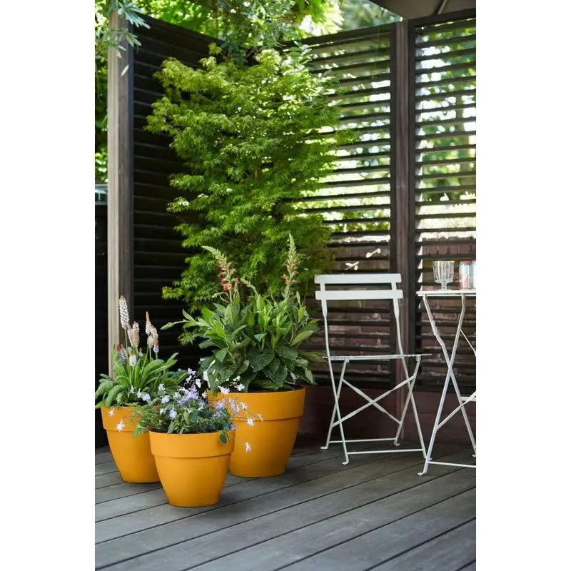 Elho Vibia Campana Round Plant Pot - Various Colours