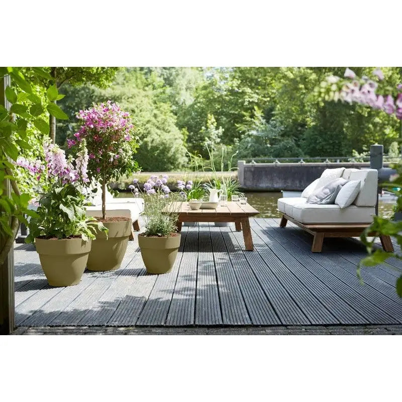 Elho Vibia Campana Round Plant Pot - Various Colours