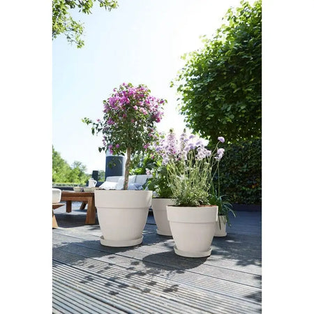 Elho Vibia Campana Round Plant Pot - Various Colours