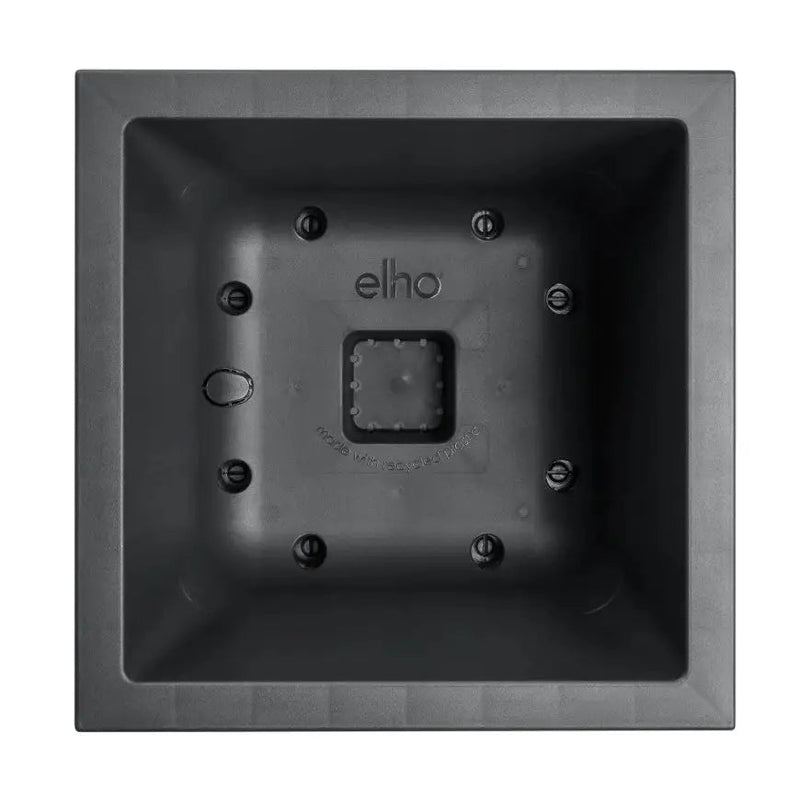 Elho Vivo Next Square 40cm Living Black - Plant Pot