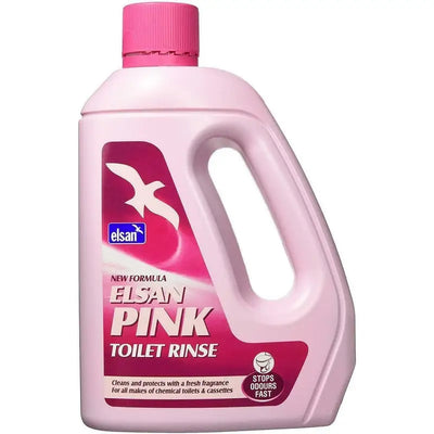 Elsan Pink Toilet Rinse - 2 Litre - Cleaning Products