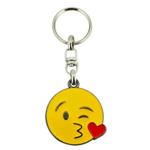 Emoji Keyring - 4 Designs (1 Sent) - Giftware