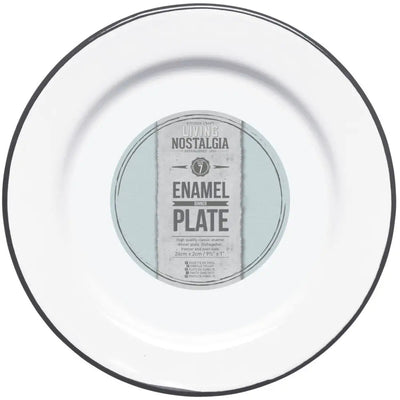 Enamel 24cm Dinner Plate - Kitchenware