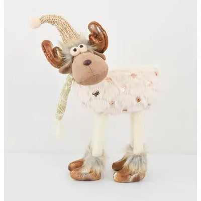 Enchante Cosy Charm Small Grazing Moose - Christmas