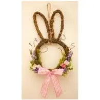 Enchante Floral Bunny Head Wall Decor - Wreaths & Garlands