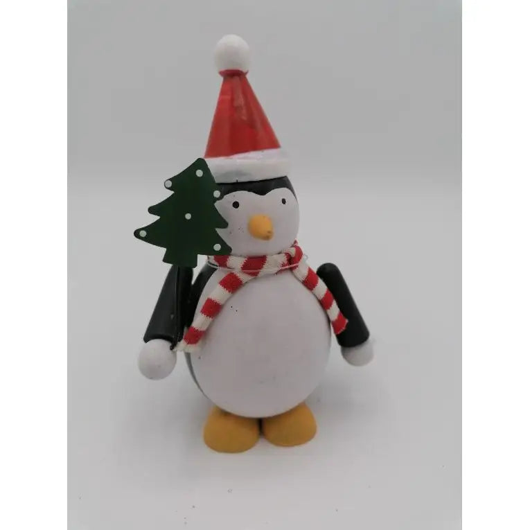 Enchante Joyful Wooden Penguin Figure 2 Assorted - 1 Sent -