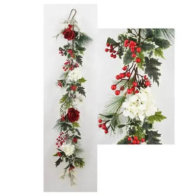 Enchante Winter Garden Berry Garland 150cm - Christmas