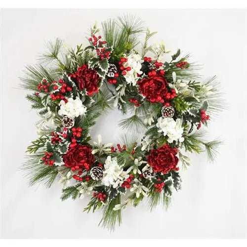 Enchante Winter Garden Xl Wreath 75cm - Christmas