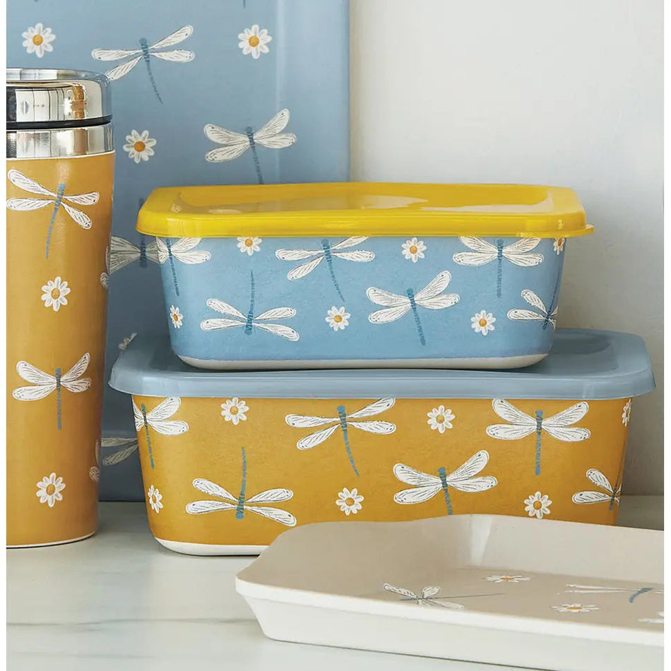 English Meadow - Bamboo Mix Set 2 Storage Boxes -