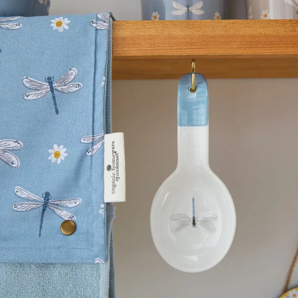 English Meadow - Ceramic Spoon Rest Large - Kitchenware