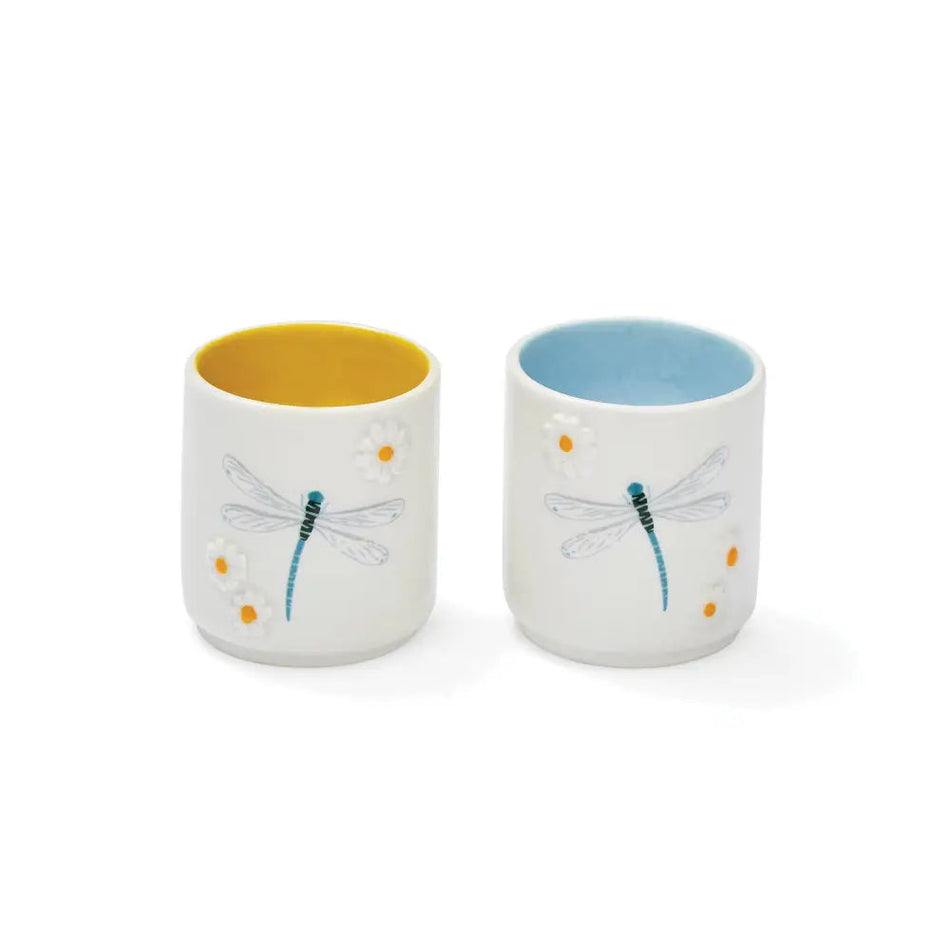 English Meadow - Set Of 2 Stackable Egg Cups - Kitchenware